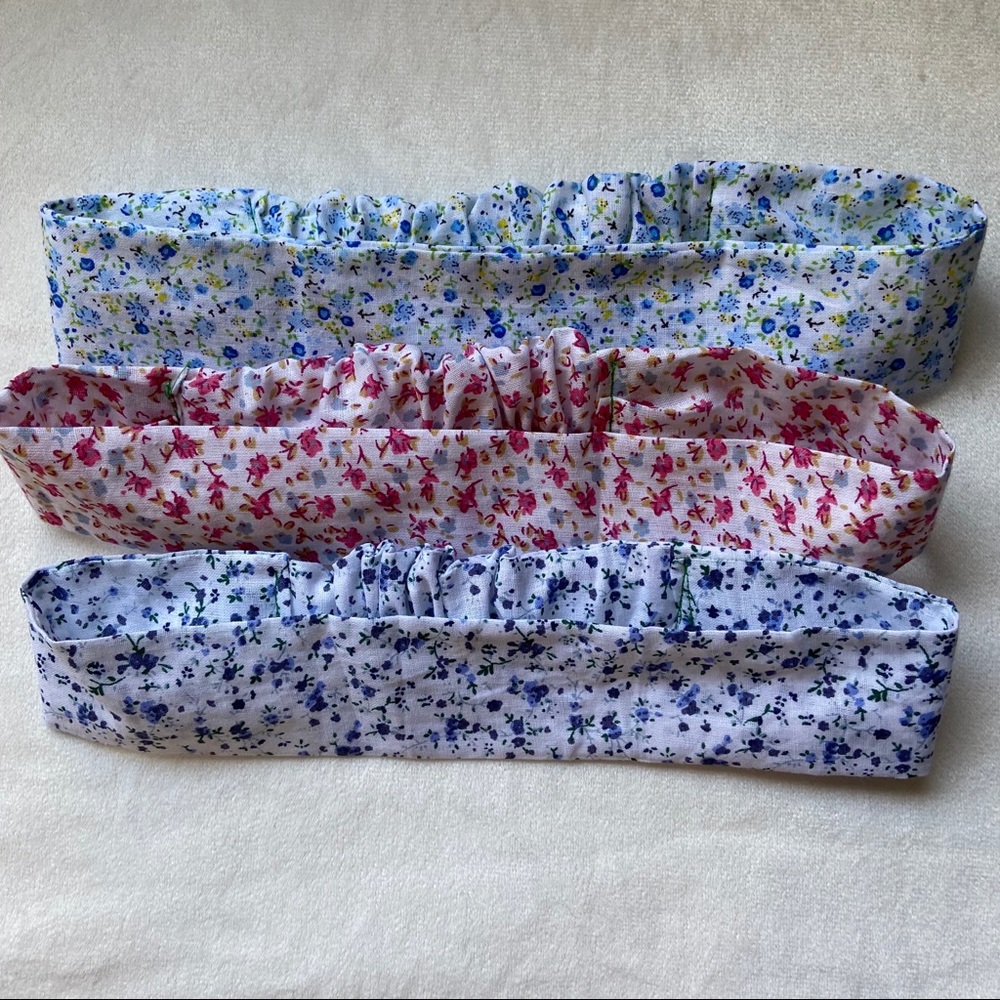 Stretchy Floral Headband Set
